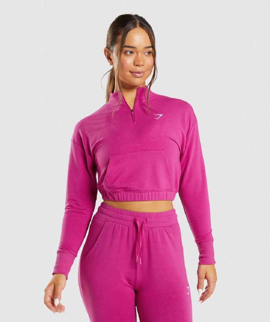 Gymshark Training Pippa Pullover Ženske Accessories Roze | HR 3783MQZ